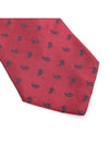 100 silk dark red patterned tie - ETRO - BALAAN 5