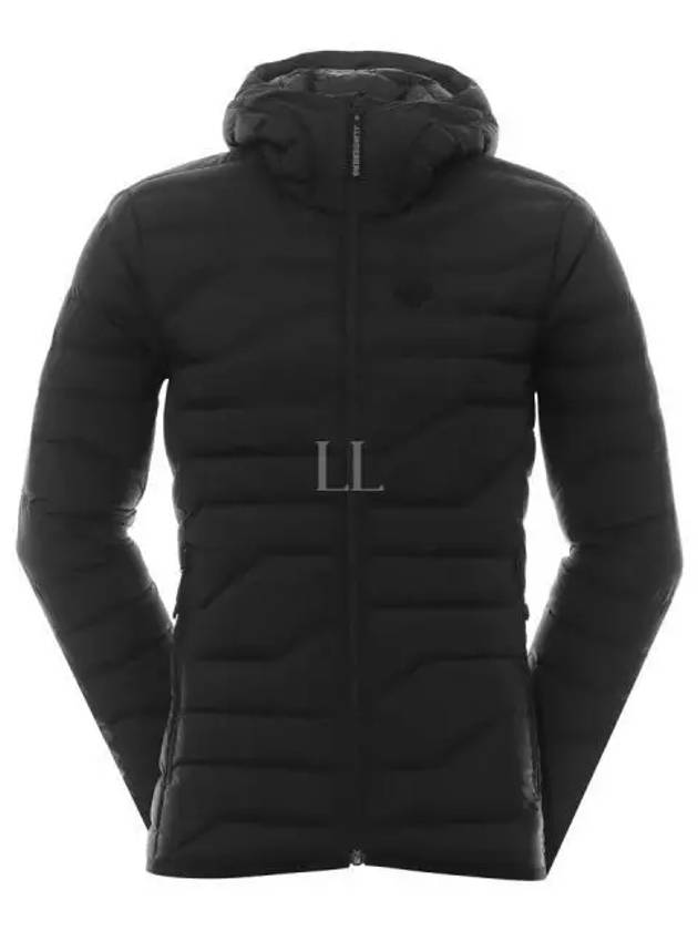 Men's Cliff Light Down Hooded Jacket Black - J.LINDEBERG - BALAAN 2