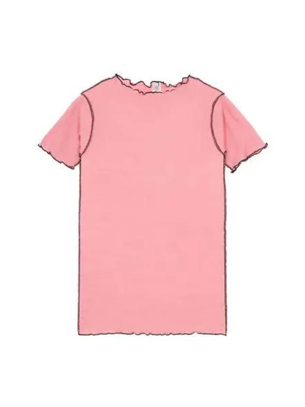 Women s VEIN Short Sleeve T Shirt Pink TTVN RBV WI22 - BASERANGE - BALAAN 1