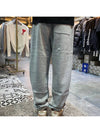 Studios Basketball Face Patch Fleece Track Pants Gray - ACNE STUDIOS - BALAAN.