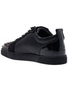 Louis Junior Spike Low Top Sneakers Black - CHRISTIAN LOUBOUTIN - BALAAN 4