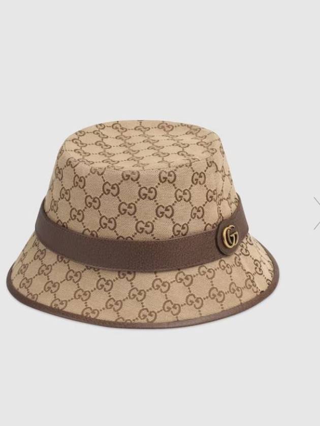 GG Canvas Fedora Beige - GUCCI - BALAAN 3