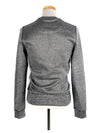 5SW062 AG silver pearl brushed sawtooth embroidery sweatshirt - KENZO - BALAAN 3