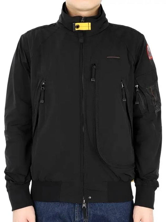 Fire Spring Bomber Jacket Black - PARAJUMPERS - BALAAN 2