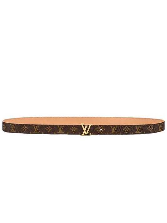 LV Iconic Reversible 20mm Leather Belt Brown - LOUIS VUITTON - BALAAN.