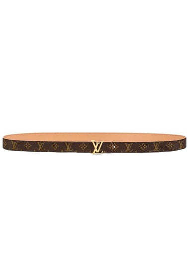 LV Iconic Reversible 20MM Leather Belt Brown - LOUIS VUITTON - BALAAN 1