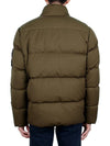 Ghost Wool Twill Down Padding Green - STONE ISLAND - BALAAN 6