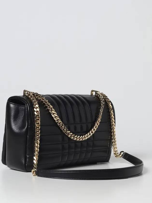 Lola Quilted Leather Medium Cross Bag Black - BURBERRY - BALAAN 4