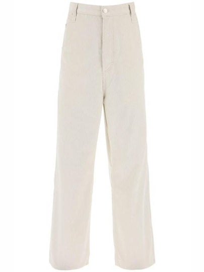 Corduroy Straight Pants White - AMI - BALAAN 2