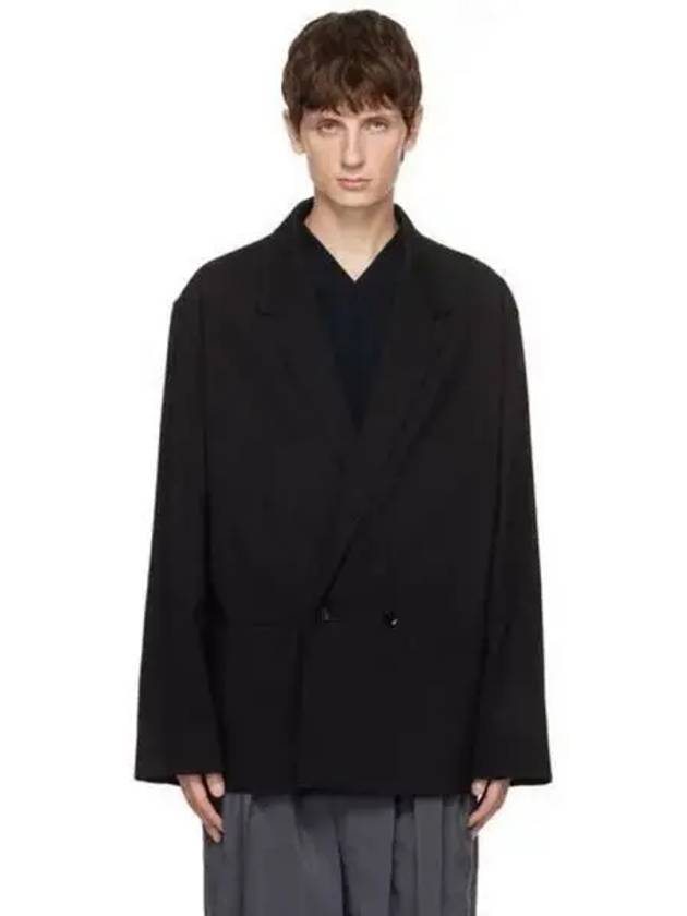 Men's Workwear Wool Jacket Black - LEMAIRE - BALAAN 2