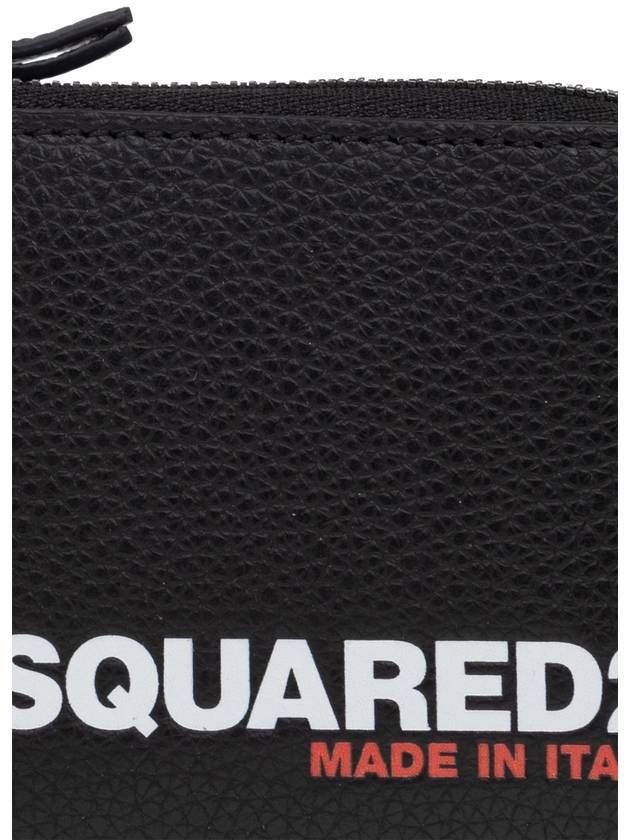 logo print zip-up wallet WAM004125103888 - DSQUARED2 - BALAAN 6