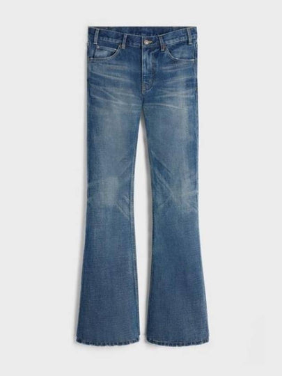 Macro Bootcut Jeans Dark Union Wash - CELINE - BALAAN 2