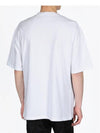 David Bowie Oversized Fit Short Sleeve T-Shirt White - IH NOM UH NIT - BALAAN 4