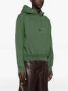 Le Camargue Cotton Hoodie Green - JACQUEMUS - BALAAN 5