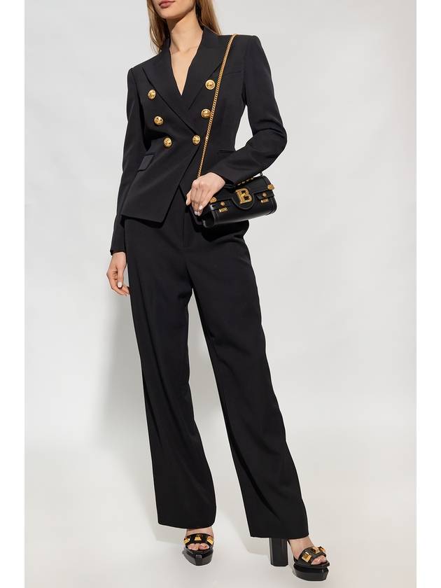 Balmain Wool Blazer, Women's, Black - BALMAIN - BALAAN 2