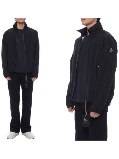 Grenoble Vieille Zip-Up Jacket Black - MONCLER - BALAAN 2