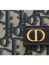 30 Montaigne Dandelion Card Wallet Blue - DIOR - BALAAN 6