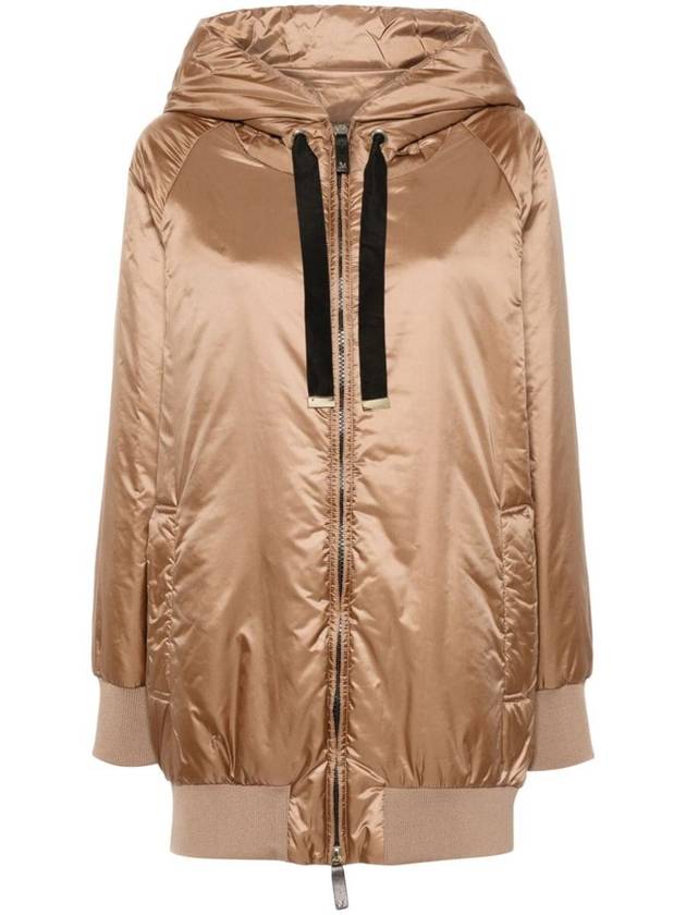 Greenmar Water Repellant Canvas Hooded Parka Caramel - MAX MARA - BALAAN 2