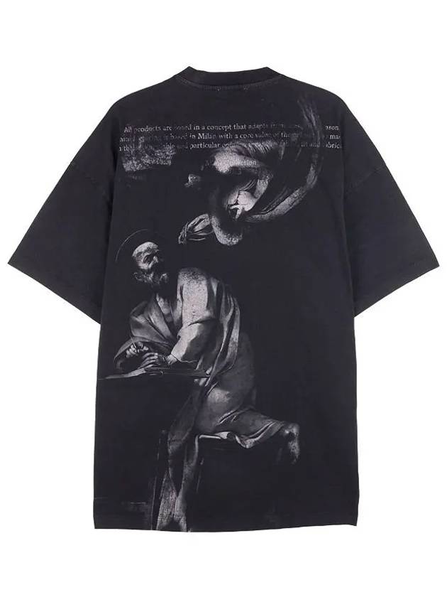 Caravaggio painting print t-shirt - OFF WHITE - BALAAN 4