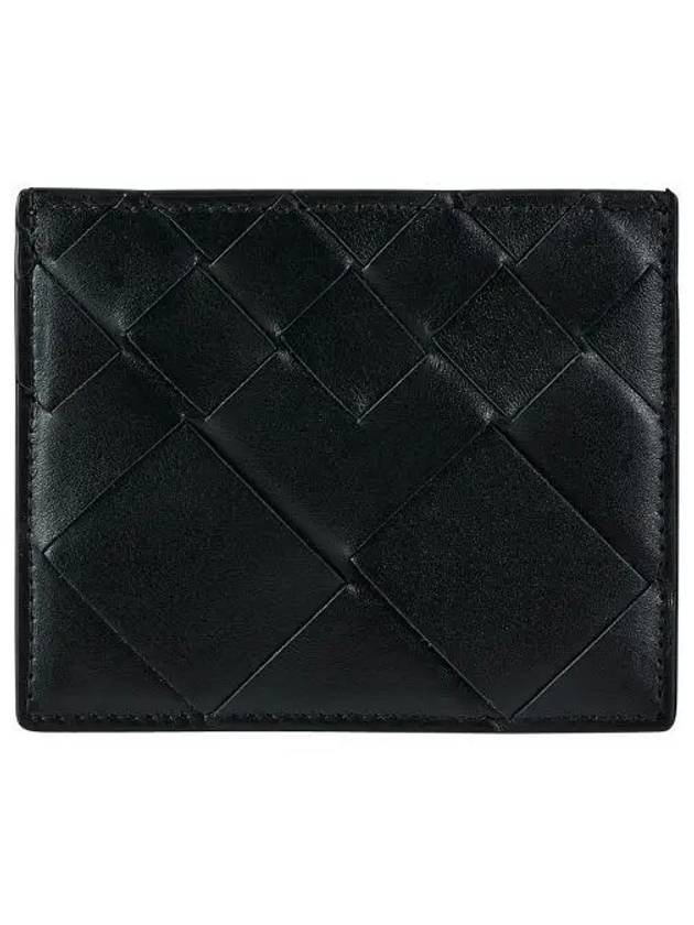 Intrecciato Card Wallet Black - BOTTEGA VENETA - BALAAN 2