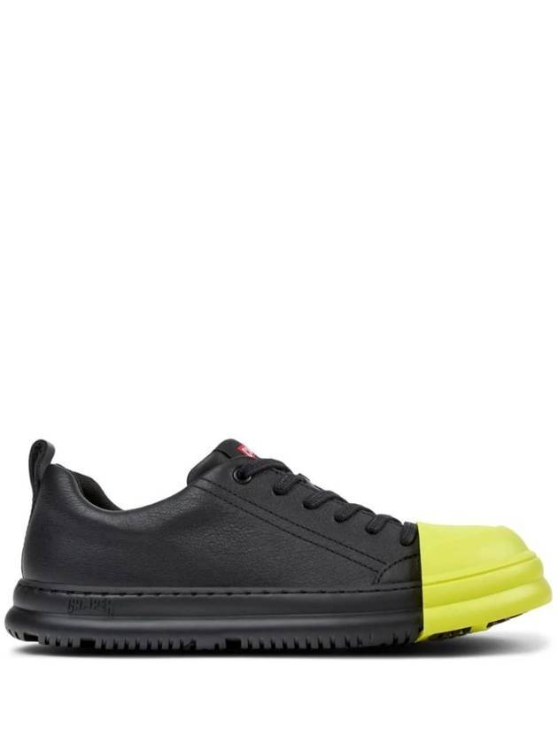 Junction Runner Leather Low Top Sneakers Black - CAMPER - BALAAN 1