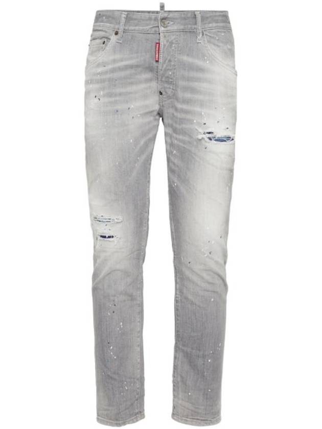 Skater Denim Jeans Grey - DSQUARED2 - BALAAN 2