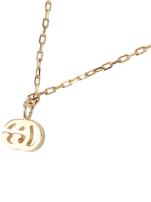 687118 Yellow gold GG running necklace 34147 - GUCCI - BALAAN 4