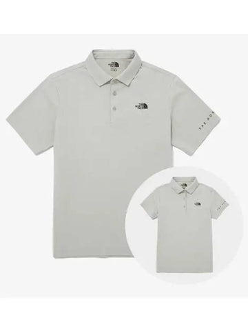 The North Face NT7PQ02L White Label Stinson Short Sleeve Polo T Shirt - THE NORTH FACE - BALAAN 1