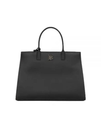 TB Logo Frances Medium Tote Bag Black - BURBERRY - BALAAN 2