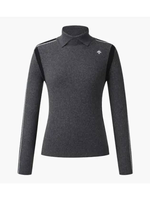 GOLF Women s Cashmere High Neck Knit DP31WFKP97 - DESCENTE - BALAAN 1