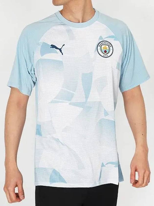 Short Sleeve Tshirt Manchester City PreMatch Jersey Manchester City 774370 01 - PUMA - BALAAN 1