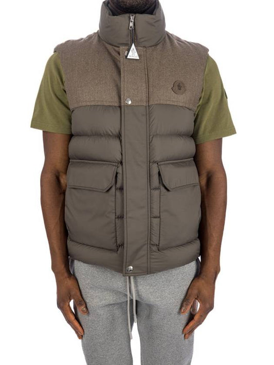 Rance Down Vest Light Brown - MONCLER - BALAAN 2