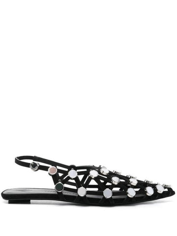 Grid slingback sandals - THE ATTICO - BALAAN 1