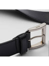 Leather Belt Black Black - PRADA - BALAAN 3