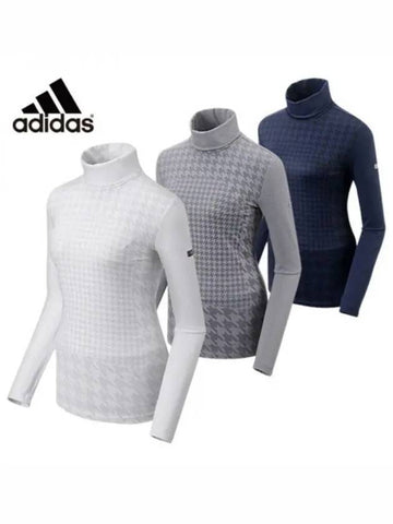 Adipure Long Sleeve Women s Turtleneck T Shirt Domestic Product GQG022081776702 - ADIDAS GOLF - BALAAN 1