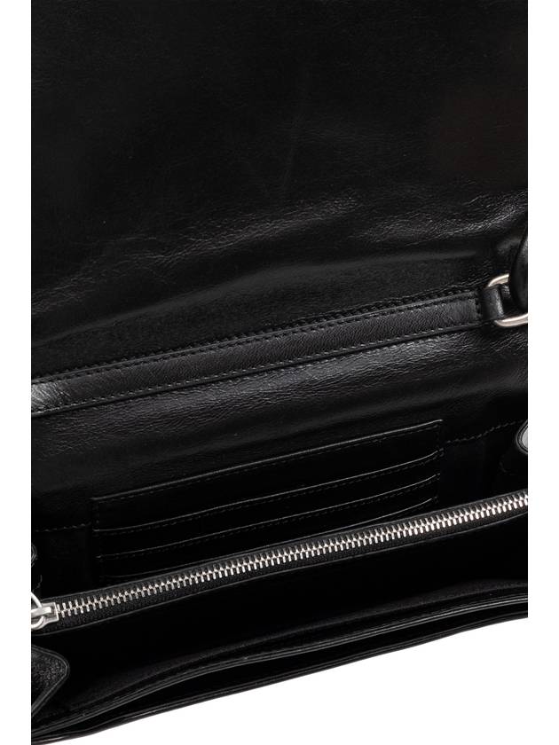 Do You Want Strap Long Wallet Black - AMI - BALAAN 6