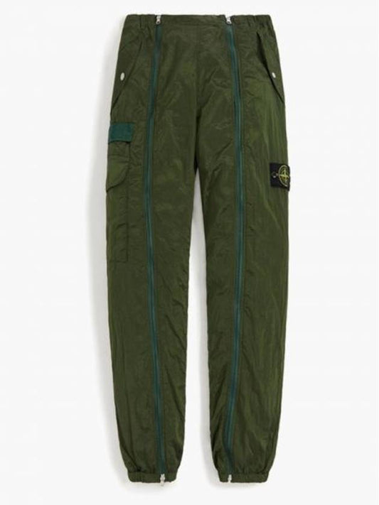 Nylon Metal Econyl Regenerated Cargo Straight Pants Khaki - STONE ISLAND - BALAAN 2