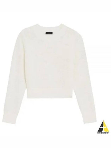 Pointelle Pullover Sweater O0416703 100 - THEORY - BALAAN 1