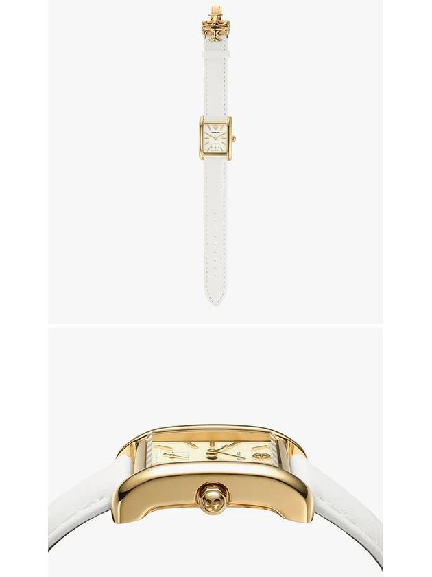 Women's Eleanor Leather Watch White - TORY BURCH - BALAAN 4