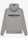 Men's Core Collection Back Logo Hoodie Grey - FEAR OF GOD ESSENTIALS - BALAAN 2