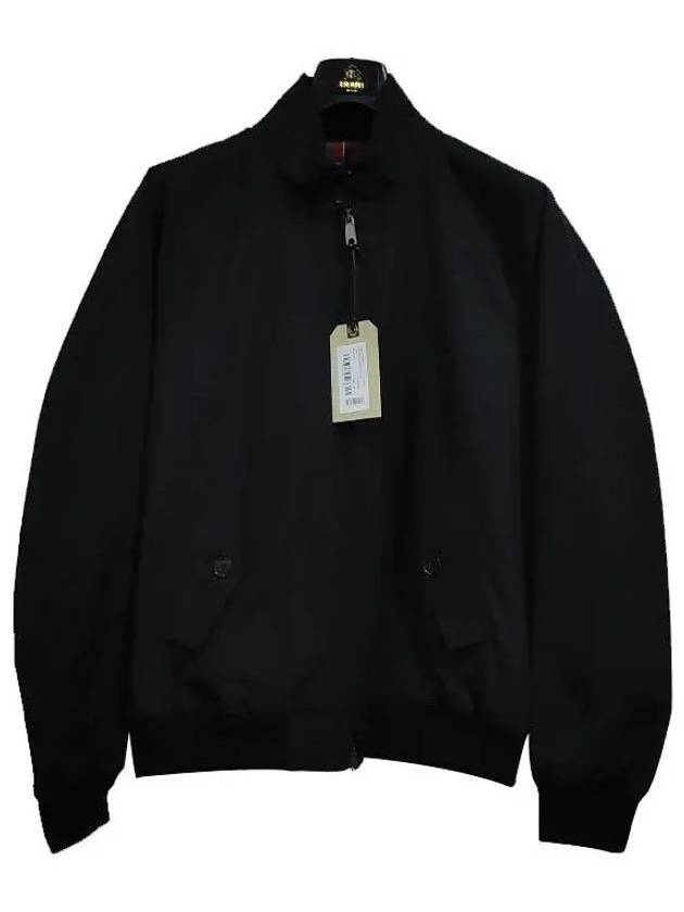 G9 Classic Original Harrington Zip-Up Jacket Black - BARACUTA - BALAAN 2