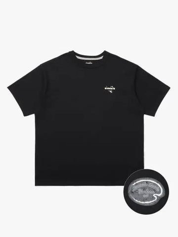 Diadora Montello Round T Shirt BLACK - DIADORA - BALAAN 1