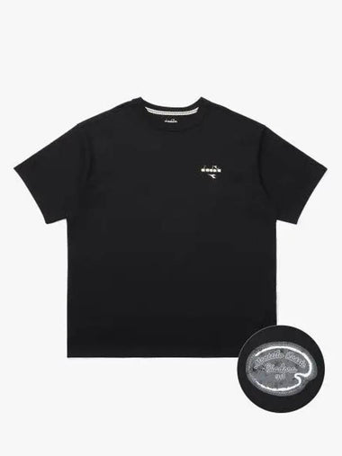 Diadora Montello Round T Shirt BLACK - DIADORA - BALAAN 1