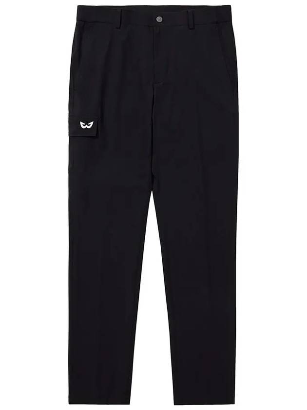 Golf Wear Cargo Slim Fit Golf Pants WB21SUMS01BK Black - WHITEBALL - BALAAN 1