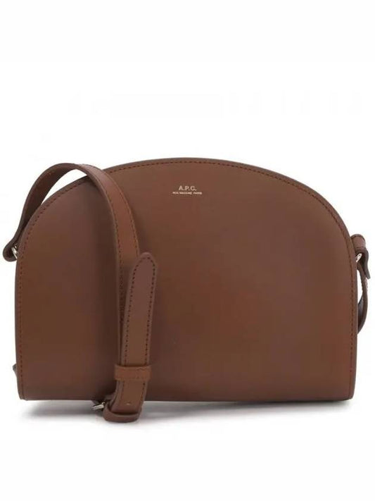 Demi Lune Half Moon Cross Bag Brown - A.P.C. - BALAAN 2