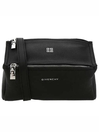 Pandora Small Grained Leather Shoulder Bag Black - GIVENCHY - BALAAN 2