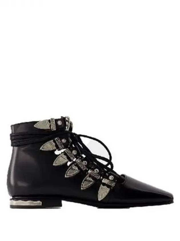 Toga PULLA buckle leather lace up boots 271004 - TOGA PULLA - BALAAN 1