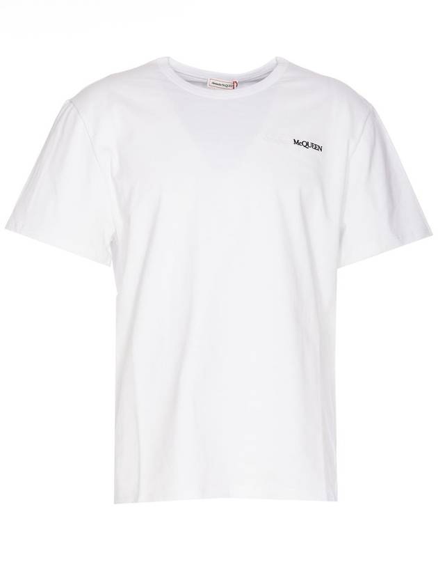 Short Sleeve T-Shirt 776281QXAAB 0965 White - ALEXANDER MCQUEEN - BALAAN 2