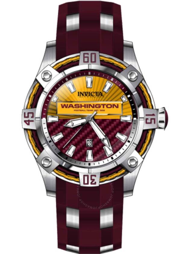 Invicta NFL Washington Football Team Quartz Orange Dial Men's Watch 42069 - INVICTA - BALAAN 2