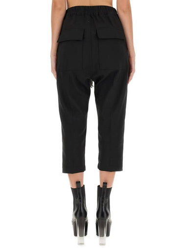 23 fw Drawstring ASTAIRS Crop Pants RP02C1303ZLSC09 B0040496605 - RICK OWENS - BALAAN 1